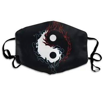 

Personality Anti Dust Mouth Face Masks-with Adjustable Straps Reusable Washable-Fashion for Cycling for Men Women Tai Chi