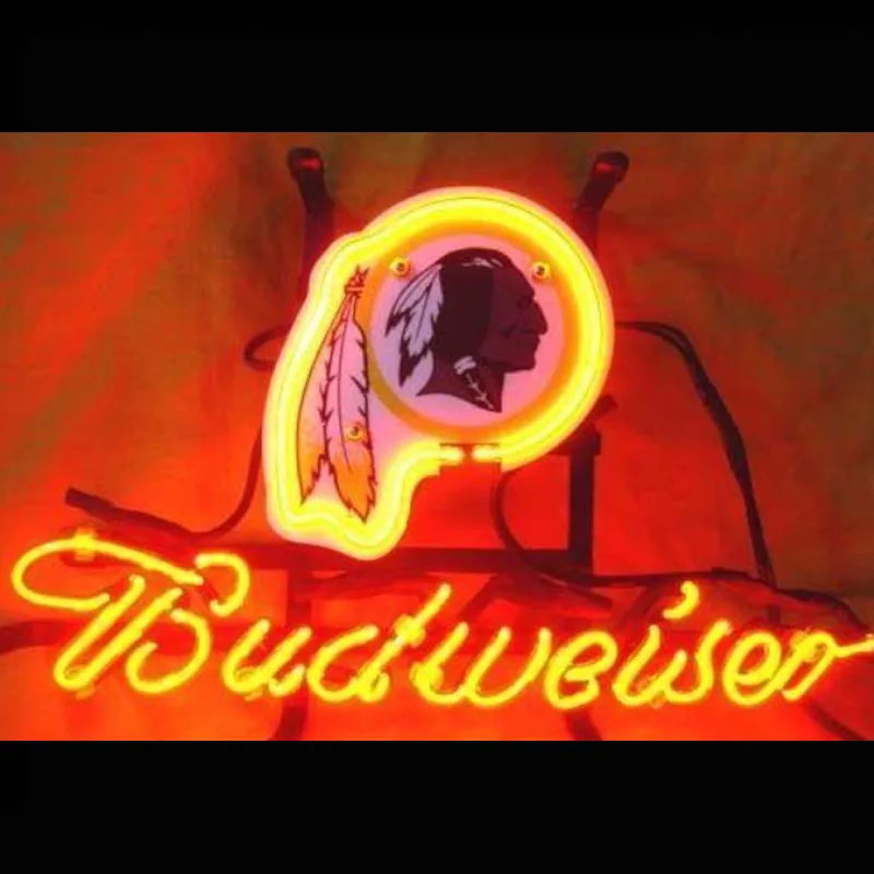 

BUDWEISER Beer wine drink Neon Light Signs Glass tube neon lamp For room Bedroom Decor Beer bar signs wall lights party