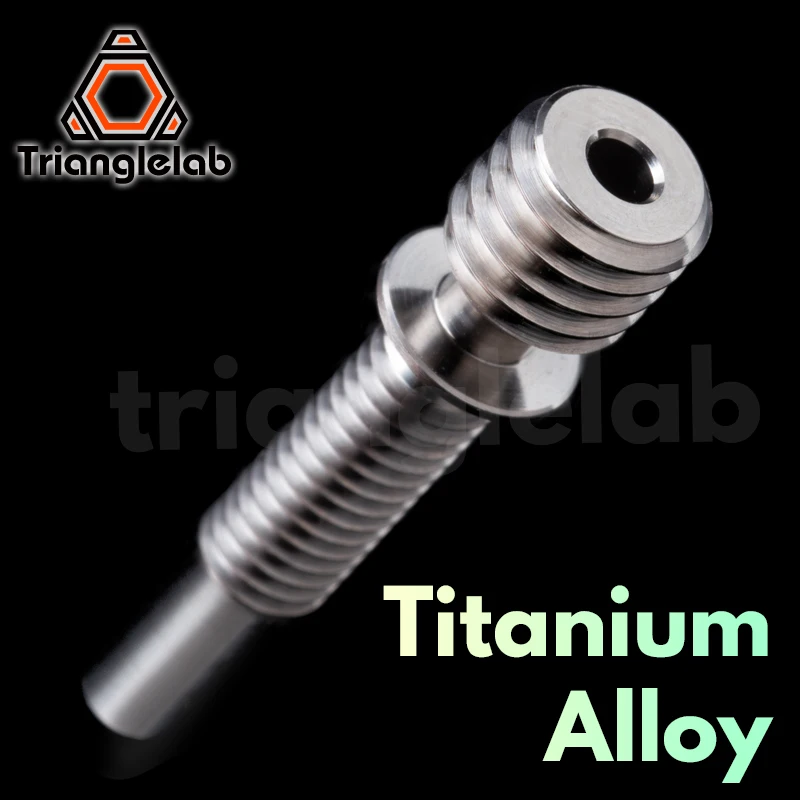 Trianglelab Liga de Titânio Hemera Hotend Heatbreak Hemera v6 Hotend Hemera Quebra de Calor Heatbreak Heatsink Fabricação Especial
