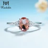 Kuololit Diaspore Zultanite anillo de piedras preciosas para las mujeres sólida plata 925 cambio de Color anillo de compromiso de boda de joyería ► Foto 1/6