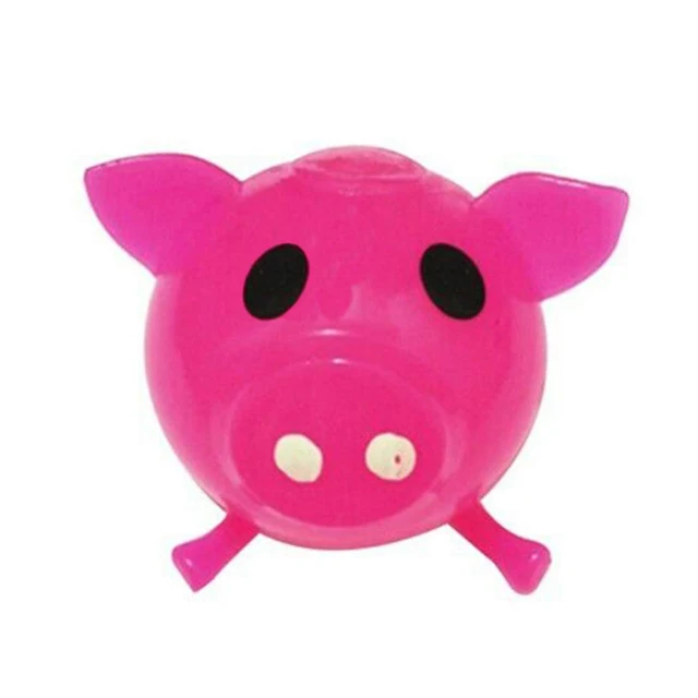 squishy splat ball pig