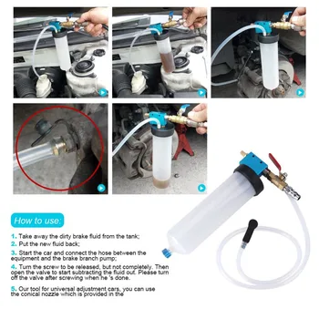 

Car Brake Fluid Oil Change Tool Brake Fluid Replacement Tool Car Brake System Fluid Bleeder Kit Hydraulic Clutch Oil Exchange
