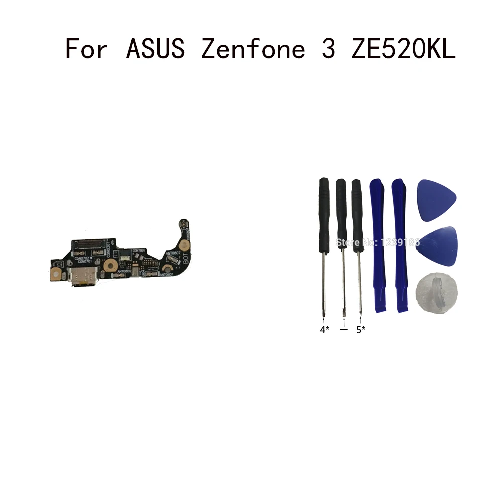 Зарядная док-станция USB для ASUS Zenfone 3 ZE520KL штепсельная плата зарядного устройства