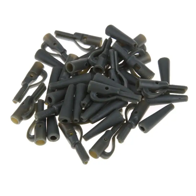 

20Sets Fishing Terminal Tackle Safety Lead Clip Carp with Pins Tail Tubes Fishing Tackle Tool Fishing Accessories Equipment