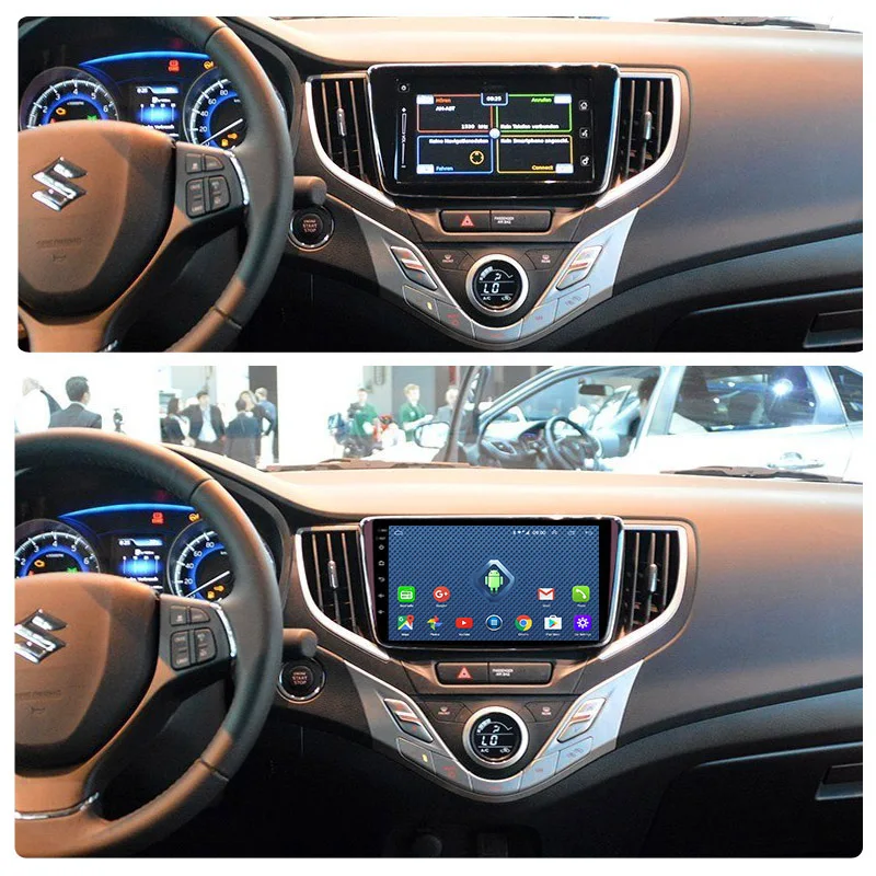 Wanqi 4G все netcom Android 8,0 2+ 32G 2.5D полный сенсорный экран для Suzuki Baleno- встроенный радио видео навигация