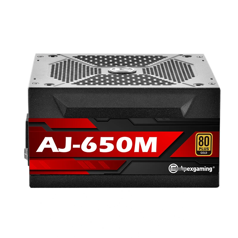 PSU для ApexGaming ATX Полный модульный 80 плюс Золотой курица есть игра источник питания 650 Вт блок питания AJ-650M