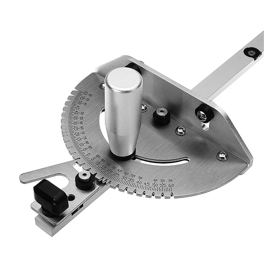 

Aluminum 27 Angle Miter Gauge Table Saw Router Sawing Assembly Ruler Tool Set For Production