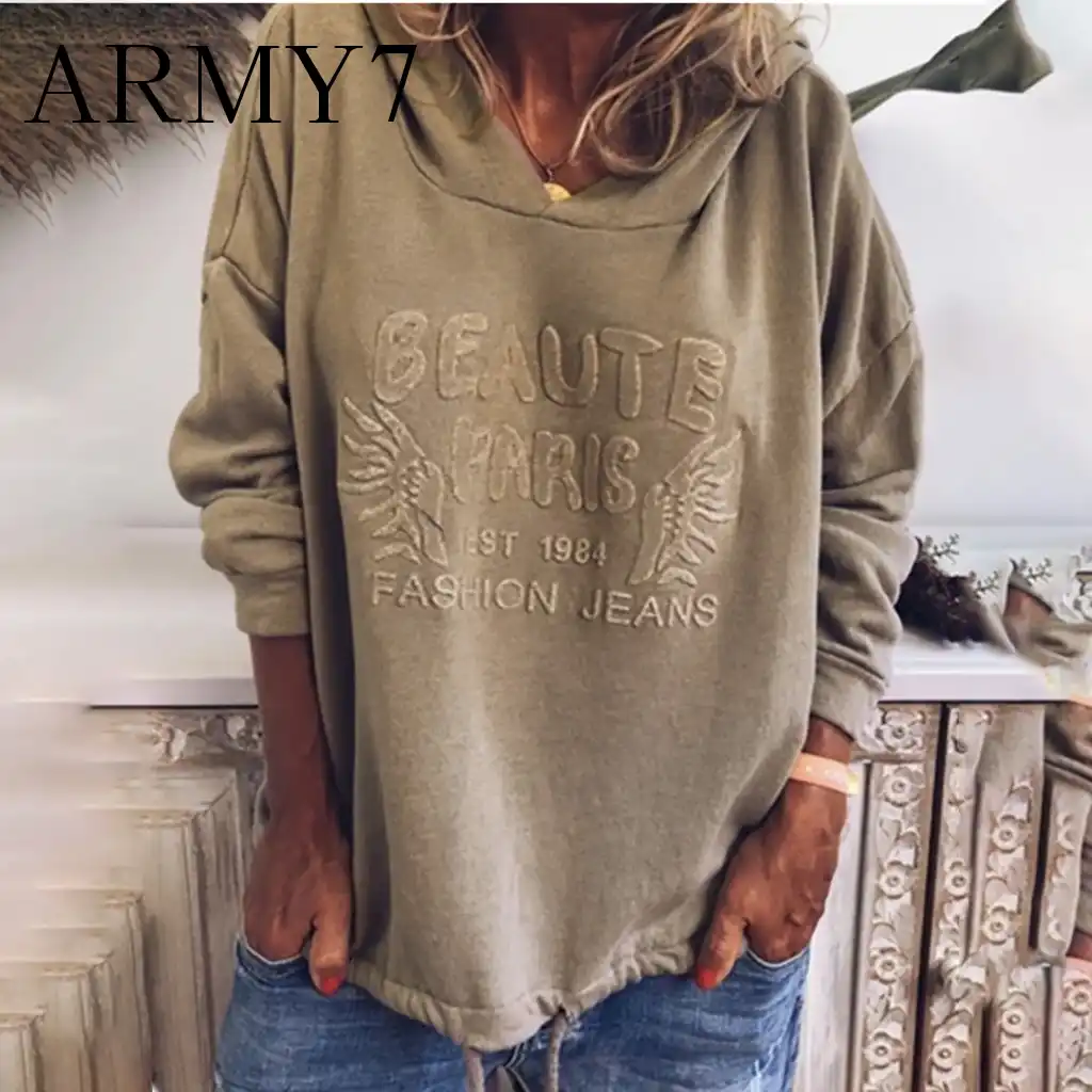 ladies casual hoodies