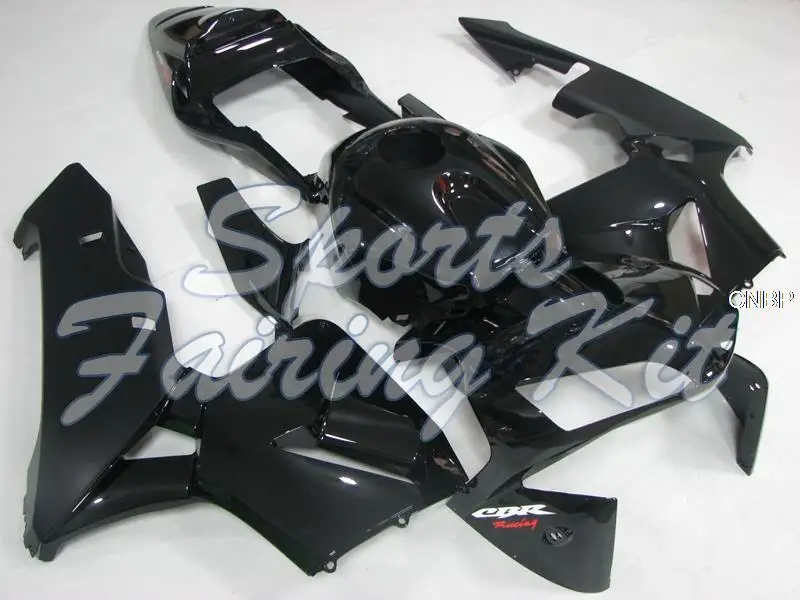 Обтекатели для Honda Cbr1000 RR 2004 - 2005 Черные Пластиковые обтекатели CBR1000RR 04 Кузов 05 |