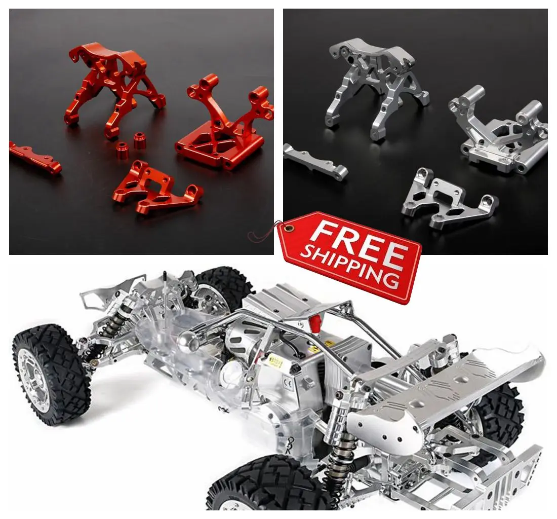 Renfort De Tour De Suspension Arrière CNC Vert Pour HPI Baja 1/5 - Buggy 5B, 5T, 5SC - Essence