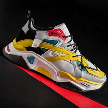 Мужская обувь, весна, стиль, мужская Спортивная повседневная интеллектуальная обувь для папы, тренд в Корейском стиле, Мужская модная обувь