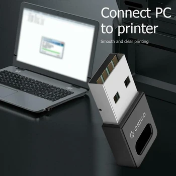 

4.0 Wireless Audio Adapter Computer USB Bluetooth Adapter External Desktop Notebook Bluetooth Receiver For TV home stereo Black1