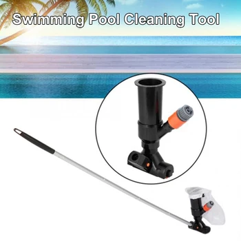 

Pool Vacuum Cleaner Swimming Pool Vacuum Jet 5 Pole Sections Suction Tip Connector Inlet Portable Detachable Cleaning Tool