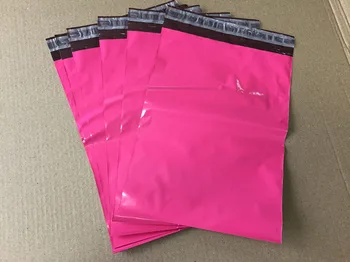

Gloss Pinkish Poly Mailer Express Bag Strong Adhesive Packaging Envelope Bag Mailing Plastic Gift Boxes Shipping Bag