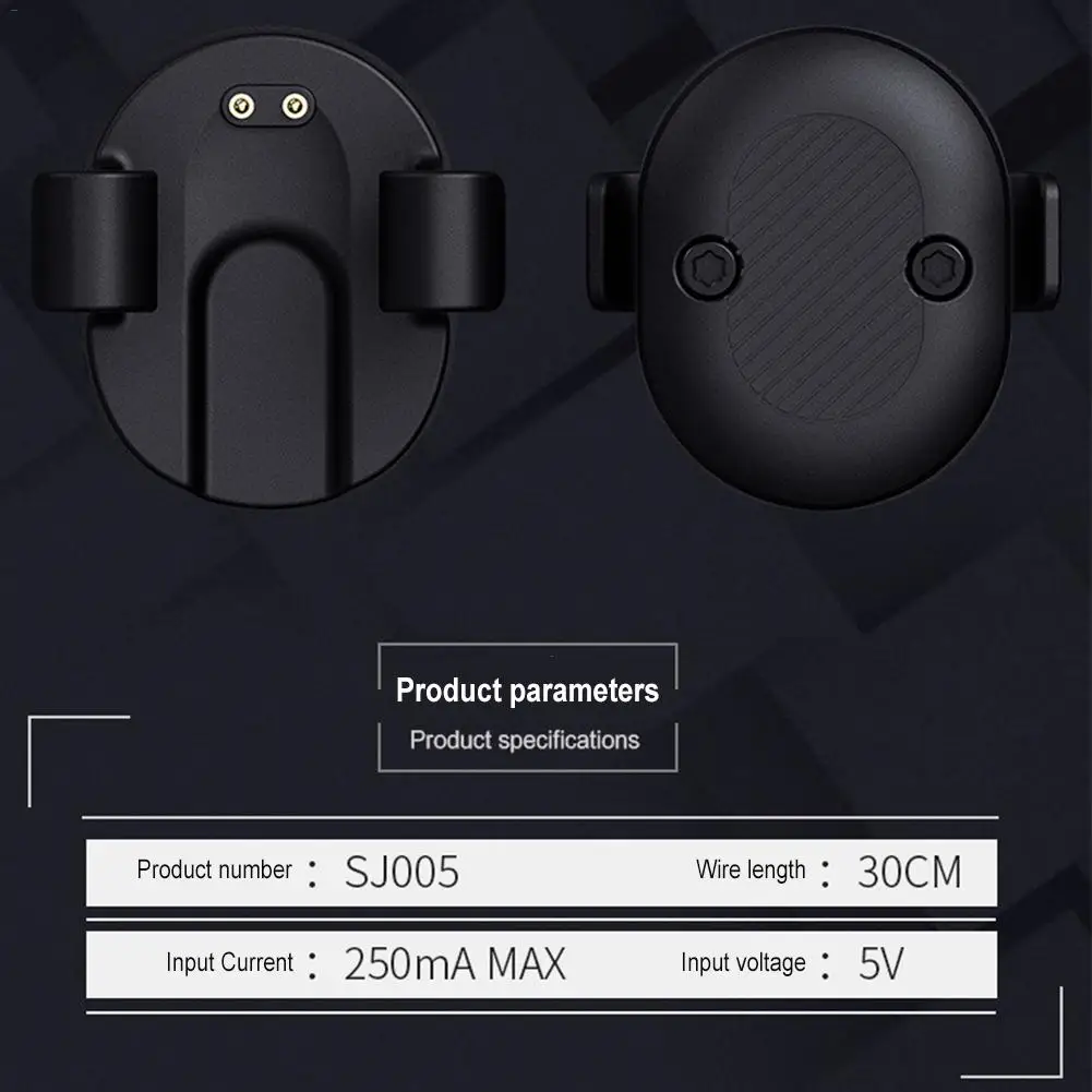 Charging Cable for Xiaomi Bracelet 4 with Clip-on Type without Hurting Screen USB Charging Cable Adapter Charger for MI Band 4