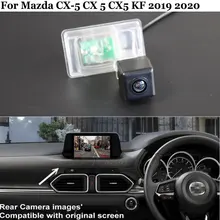 Voor Mazda CX-5 Cx 5 CX5 Kf 2019 2020 28 Pins Adapter Kabel Reverse Camera Ccd Nachtzicht Auto Achter view Camera Voor Oem Monitor