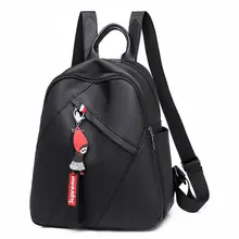 Стиль Рюкзак Нейлоновый водонепроницаемый лента Подвеска Повседневная хипстерская трендовая универсальная женская сумка 6987