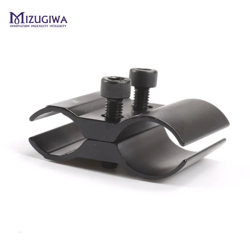 MIZUGIWA Tactical Barrel Ring Scope Clamp Mount Holder For Flashlight Torch Laser Sight Gun Rifles Pistol Airsoft Military