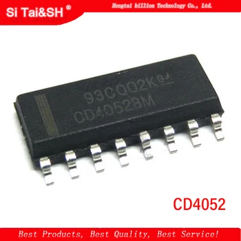 

10PCS/Lot CD4052 HEF4052 cd4052 hef4052 CD4052BE 4052 SMD Chip SOP-16 Wholesale