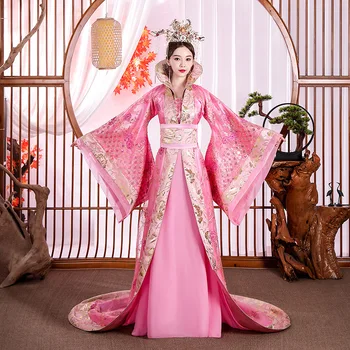 

Traditional China costume cosplay Queen embroidered costume dance Empress costume Princess drama Hanfu Costume set women