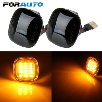 

FORAUTO LED Car Side Marker Signal Lamp Turn Signal Light Blinker Light Turn Indicators For Audi A3 A8L A4 8D A4 S4 B5