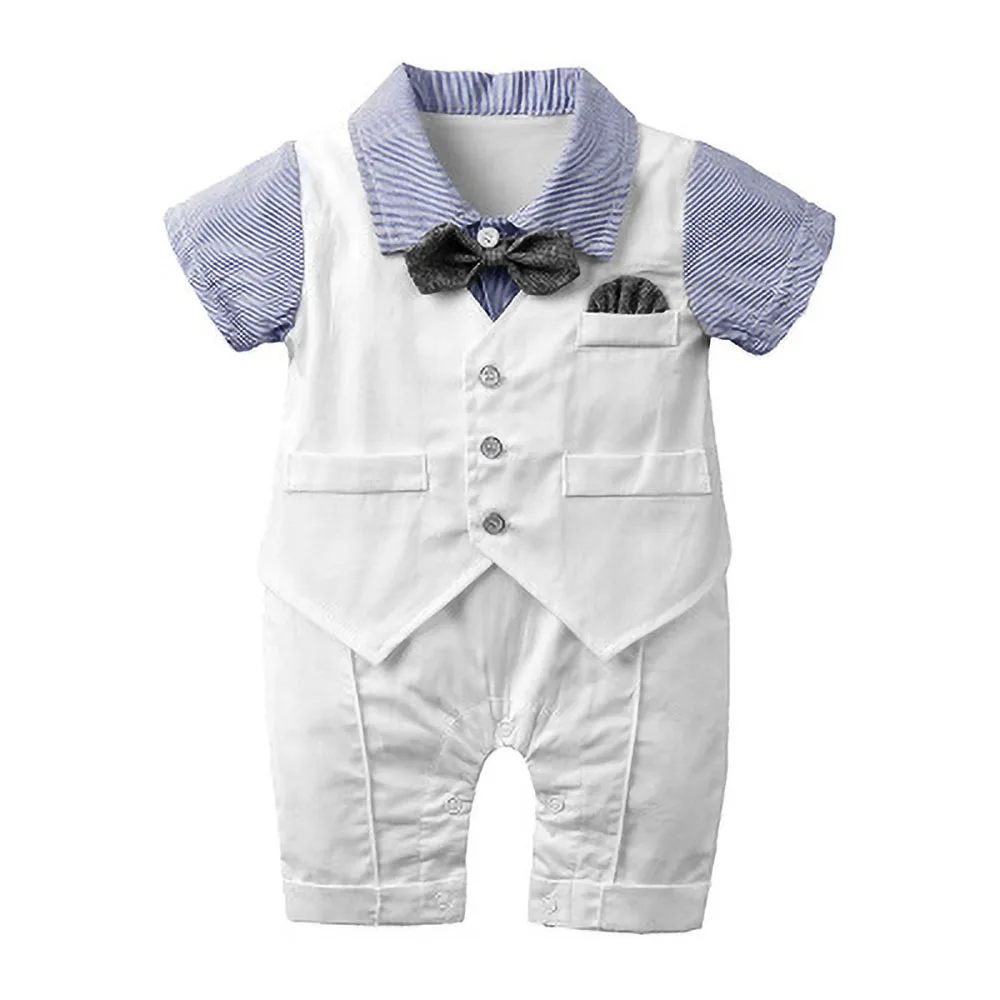 boys white romper