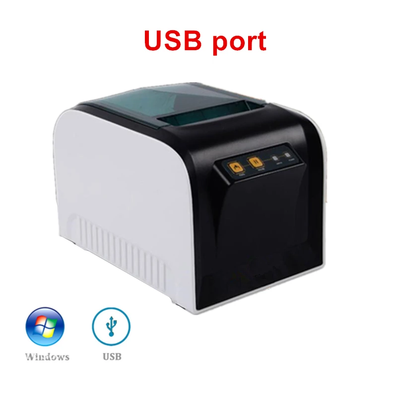 3100TU USB port Gprinter принтер для этикеток с Bluetooth термопринтер штрих-кода 20 мм до 80 мм бумага для наклеек для Android iOS мобильного телефона - Цвет: 3100TU USB port