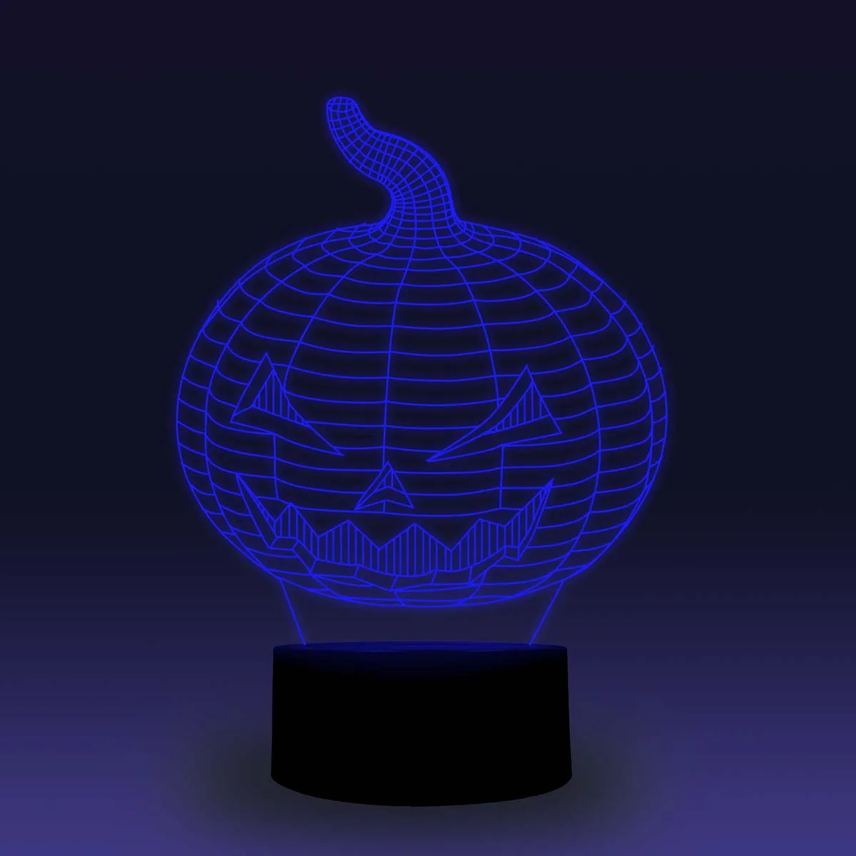 NiteApps 3D Хэллоуин Тыква ночник настольная Иллюзия украшение лампа подарок на день рождения приложение/сенсорный контроль