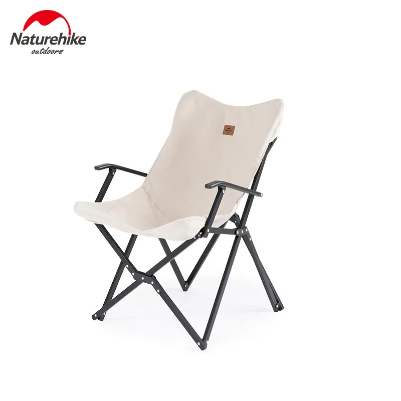 

Naturehike Outdoor Furniture Folding Camping Moon Chair Nature Hike Beach Leisure Tourist Backrest Stool For Picnic Travel