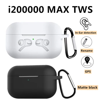 

Original i200000 MAX TWS sports Boy and girl Wireless bluetooth headphones portable headphones waterproof QI sensor pk 2 3 tws