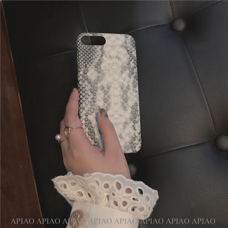 Горячее мягкое кожанное покрытие из змеиной кожи питона чехол для iPhone 6 plus 7 8 8plus X XR XS Max 11 Pro, роскошный бренд, чехол для телефона
