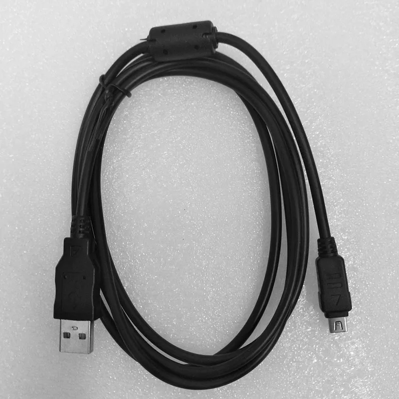 Для цифровой камеры Olympus Камера USB Кабель зарядного устройства для передачи данных CB-USB5 CB-USB6 12Pin Шнур кабель SZ-10 SZ-20 SZ-31MR OM-D E-M5 TG-1 жесткая 3000