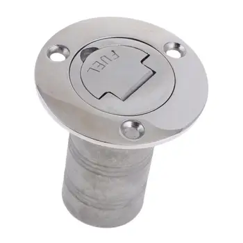 

1.5" Boat Diesel Deck Filler / Fill 316 Marine Grade Stainless Steel Keyless Cap Boat Accessories Socket Yacht