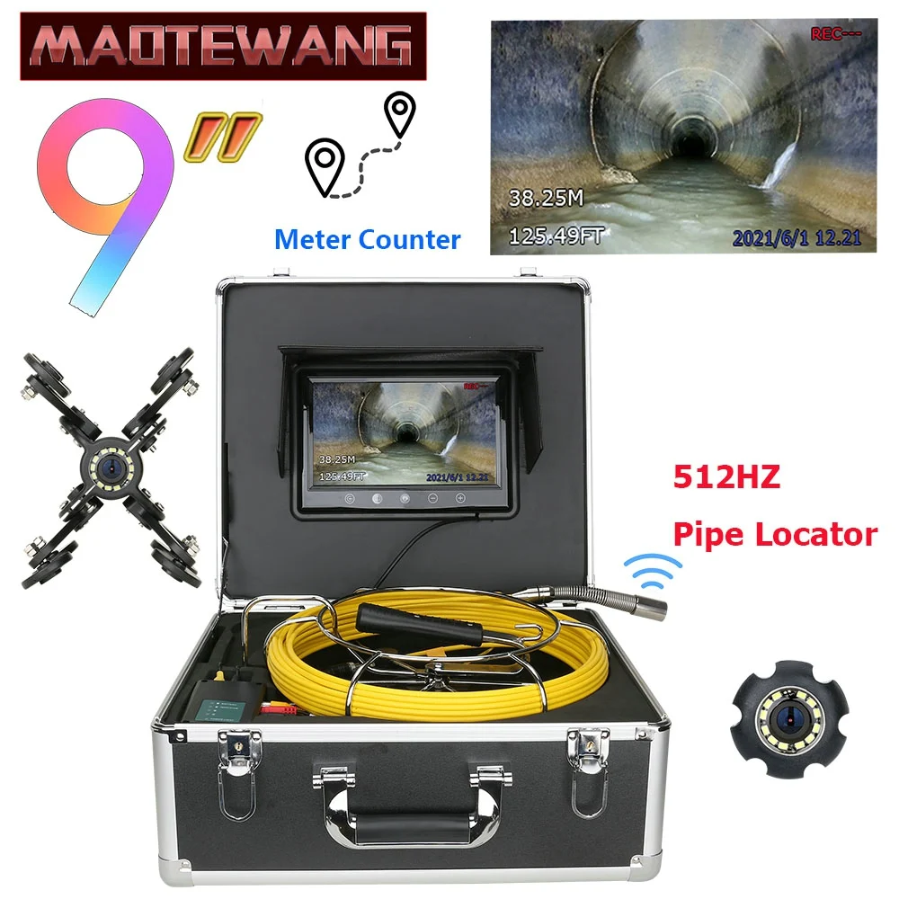 512hz Locator Sonde Camera Pipe Inspection Camera Drain Sewer Meter