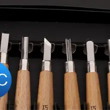 Руководство корень дерева микро резьба оливковое ядро резиновое уплотнение нож diy введение инструмент