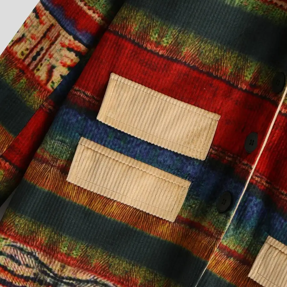 Corduroy Suit Coat Jackets 
