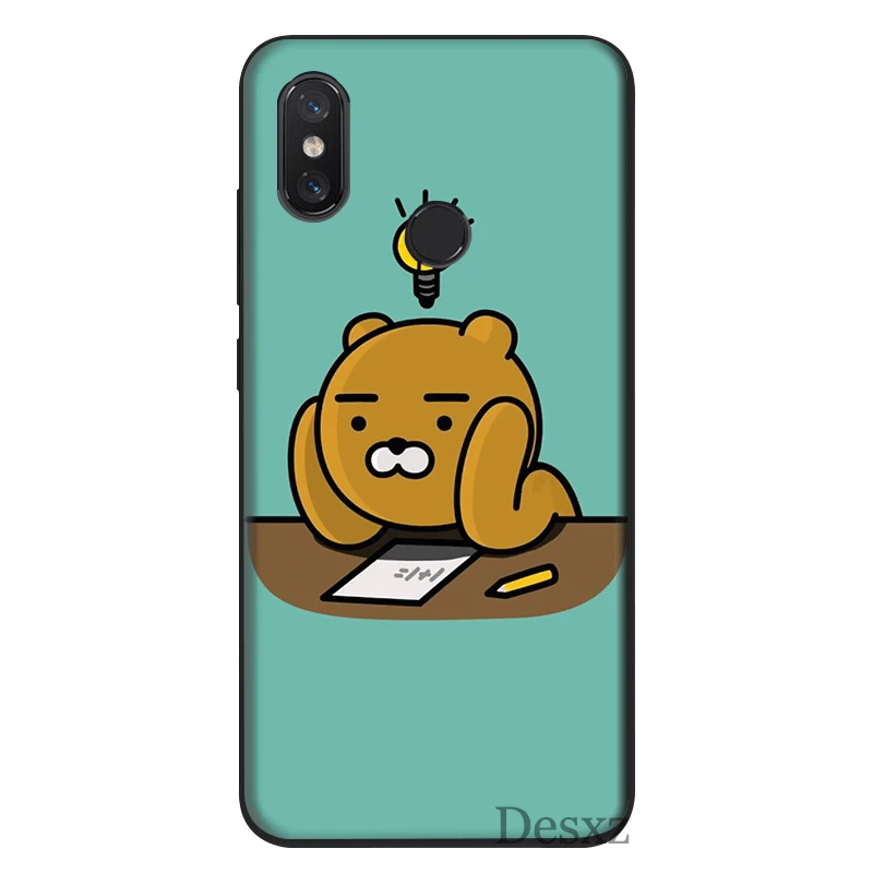 Мобильный Силиконовый чехол для телефона Xiaomi Redmi Note 4 4X5 6 7 8 Pro 5A Prime Забавный