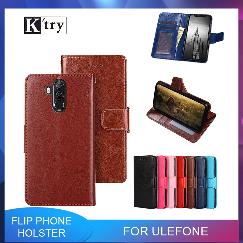 Кожаный чехол-книжка для Ulefone Power 3 3S S7 S8 S10 Pro Note 7 Mix 2 S металлический чехол