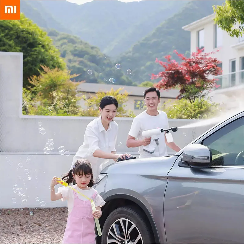 

Xiaomi Lekong Wireless Portable Car Washing Machine 6m Intelligent Control Pressure Self Service Handheld Machine for Household