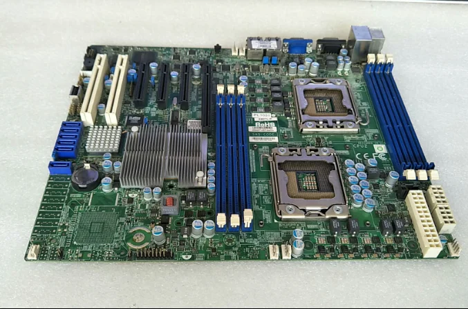 Предотгрузочный тест на оригинальную материнскую плату Supermicro X8DTL-iF