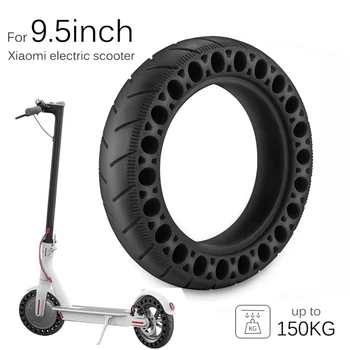 

2PCS Rubber Solid Tires for Xiaomi Mijia M365 9.5 inch Electric Scooter Honeycomb Shock Absorber Damping Tyre