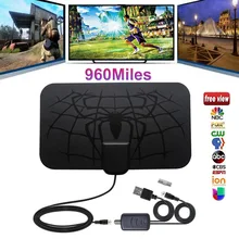 Внутренняя 960 КМ Цифровая антенна ТВ Усилитель сигнала Усилитель DVB-T2 HD ТВ антенна ясный спутниковый ресивер IJS998