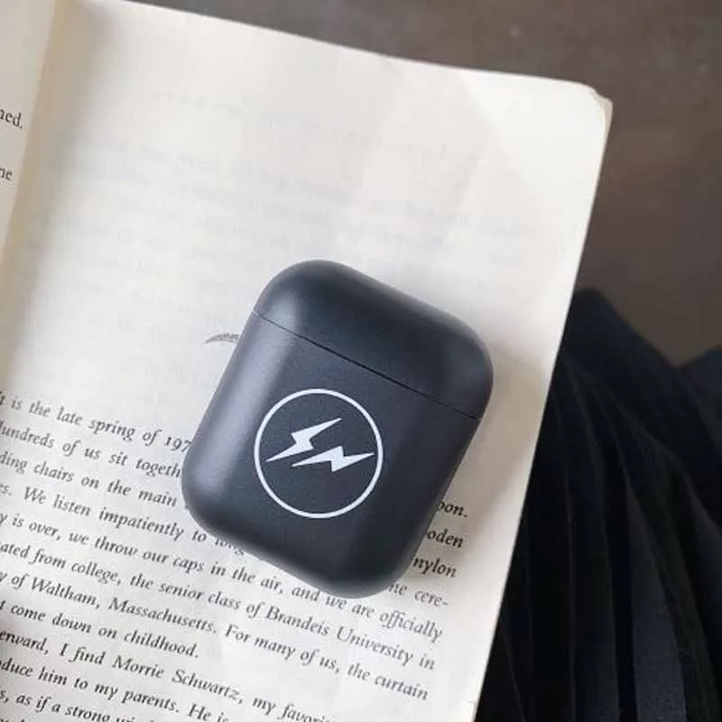 Новый логотип для Apple Airpods противоударный чехол гарнитура s Bluetooth беспроводной