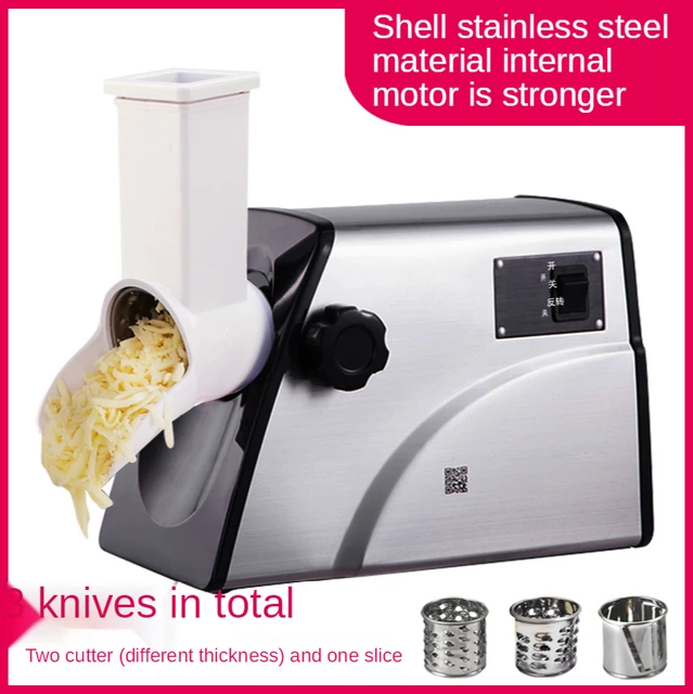 Electric Cheese Slicer Commercial Automatic Shredder Shredding Cheese Grater  Household Cheese Slicing - AliExpress