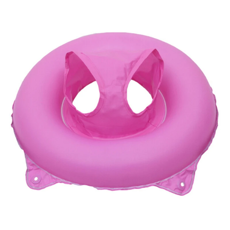 Новое безопасное детское кресло с двойной ручкой, плавающее кольцо для плавания, Надувное детское кольцо для плавания, кольца для бассейна, водные игрушки, круг для плавания для детей