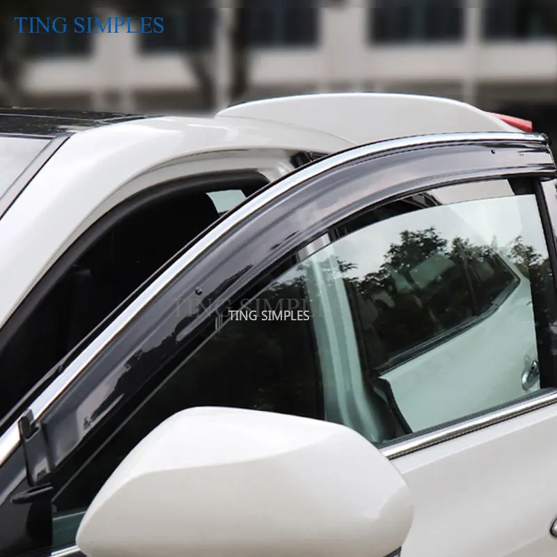 

For Toyota Camry 2012 2013 2014 2015 2016 2017 Window Sun Rain Visors Vent Shade Deflector Shield Car accessories car styling