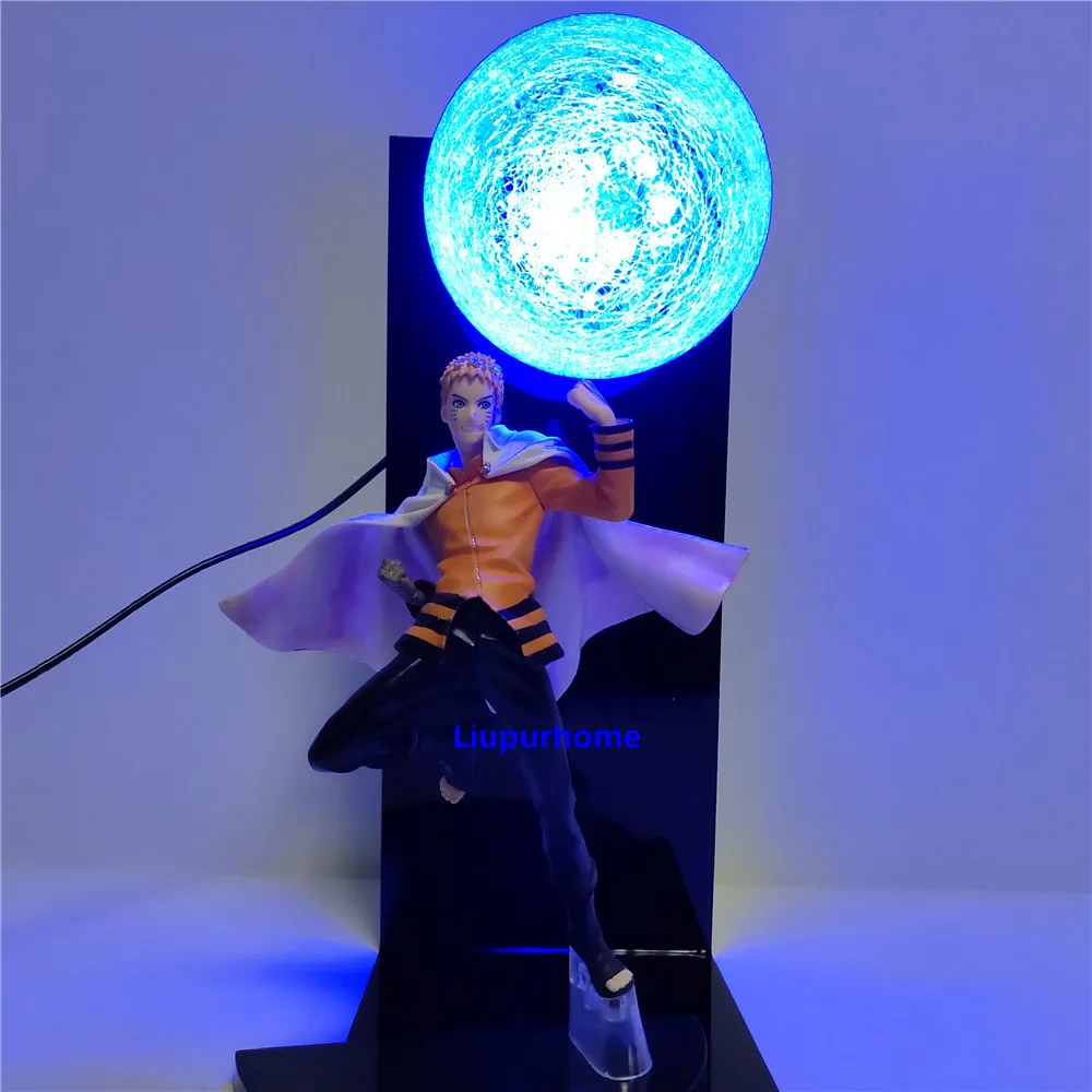 Наруто, боруто Узумаки Наруто Diy светодиодный ночник Shippuden Uzumaki светодиодный настольный светильник декоративная лампа для дома мальчик Рождественский подарок