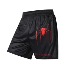 Стиль однотонные мужские шорты летние пляжные шорты мужские 3D Бэтмен Человек-паук Супермен повседневные мужские шорты Homme Брендовые брюки