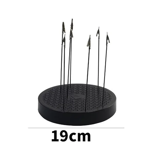 with 10pcs Stick 9x14 отверстий чехол-сумка с подставкой для база с 10/20 штук металла защищенный зажим «крокодил» палка ручной стабилизатор для воина гундама модель строительные наборы инструментов - Цвет: with 10pcs Stick