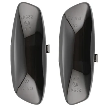 

2Pcs Dynamic LED Side Marker Lights 12V No Flowing Turn Signal Light Blinker for Citroen C3 C4 C5 DS3 DS4 for Peugeot 207 308 30